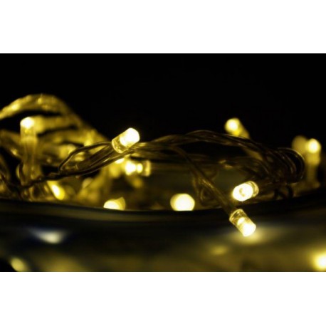 Vánoční LED osvětlení  - teple bílé, 20 diod