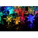 Vánoční LED osvětlení - barevné hvězdy - 40 LED
