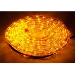 LED osvětlení - žluté, 10 m