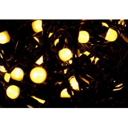 Vánoční LED osvětlení 20 m, 200 MAXI LED, teple bílé