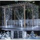 Vánoční osvětlení - světelný závěs - 3x6 m studená bílá 600 LED