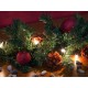 Vánoční dekorace - girlanda s osvětlením, 2,7 m