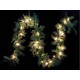 Vánoční dekorace - girlanda s osvětlením, 2,7 m