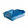 Mikroplyšová deka - Modrá vločka, 150x200 cm